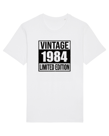 Vintage 1984 limited edition B&W - Cadou aniversar 1984 White
