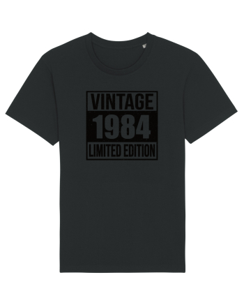 Vintage 1984 limited edition B&W - Cadou aniversar 1984 Black