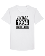 Vintage 1994 limited edition B&W - Cadou aniversar 1994 Tricou mânecă scurtă guler larg Bărbat Skater