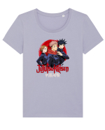 Jujutsu   Tricou mânecă scurtă guler larg fitted Damă Expresser