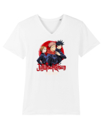 Jujutsu   Tricou mânecă scurtă guler V Bărbat Presenter