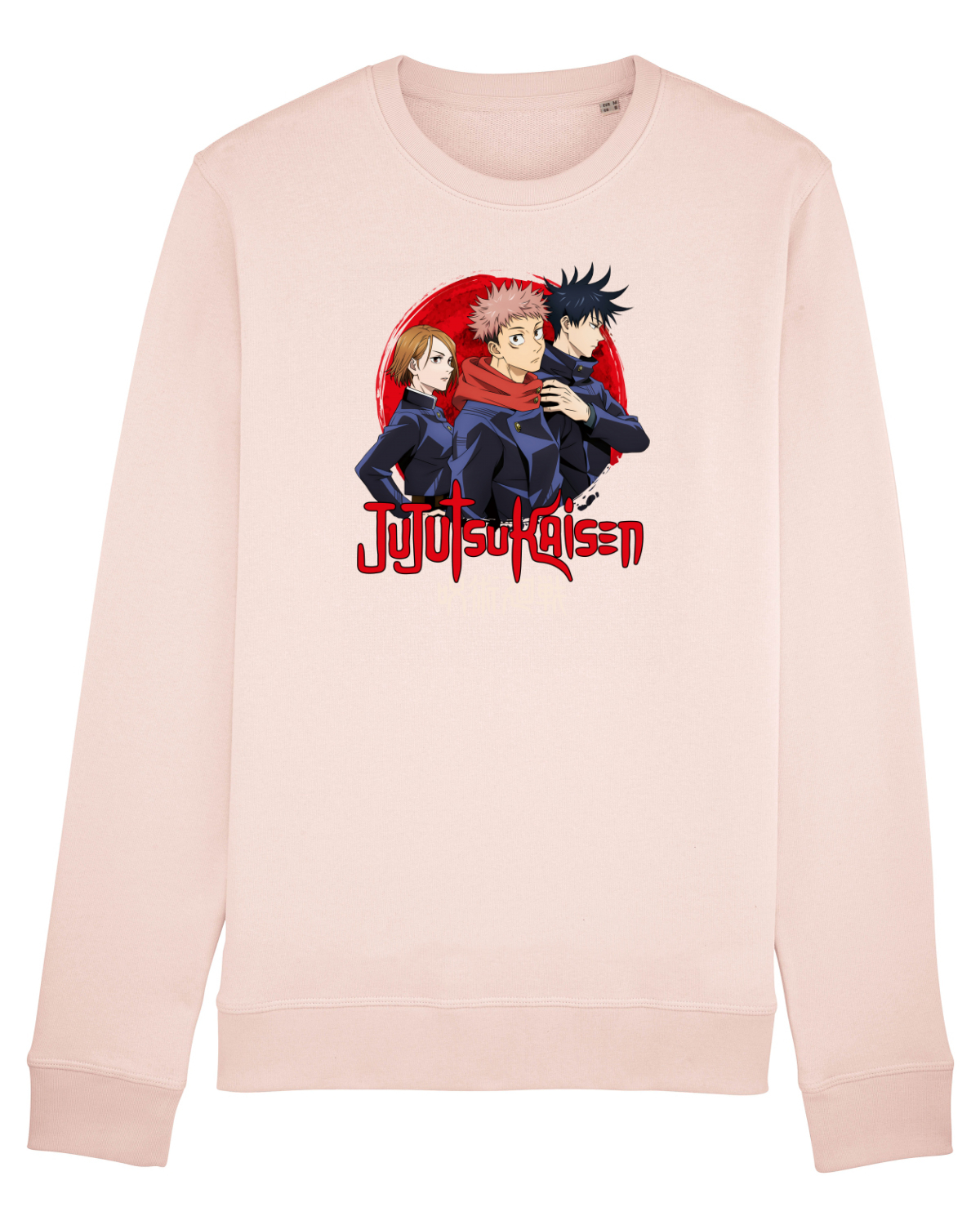 Bluză mânecă lungă Unisex Rise Candy Pink
