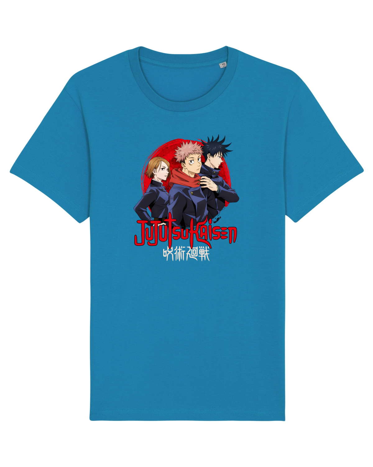 Tricou mânecă scurtă Unisex Rocker Azur