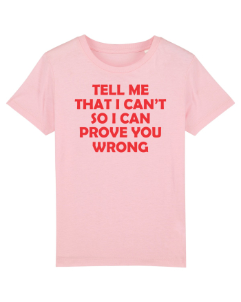 Tell me. Cotton Pink