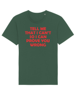 Tell me. Tricou mânecă scurtă Unisex Rocker