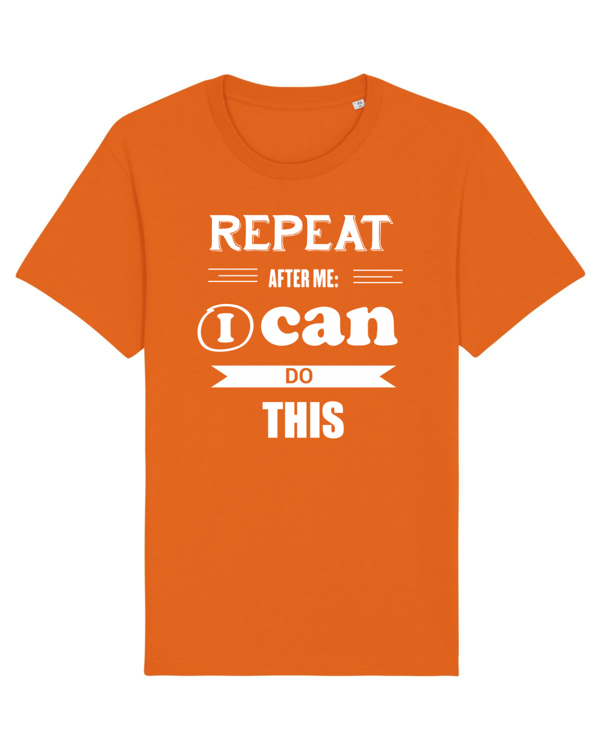 Tricou mânecă scurtă Unisex Rocker Bright Orange