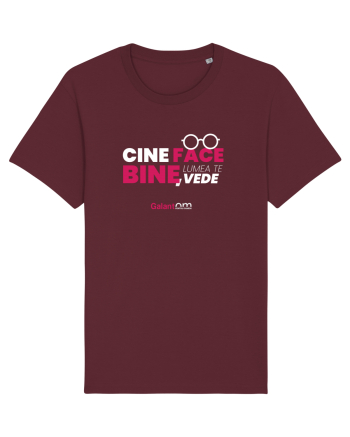 Cine face bine, lumea te vede Burgundy