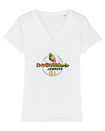 Underground Jamrock Tricou mânecă scurtă guler V Damă Evoker