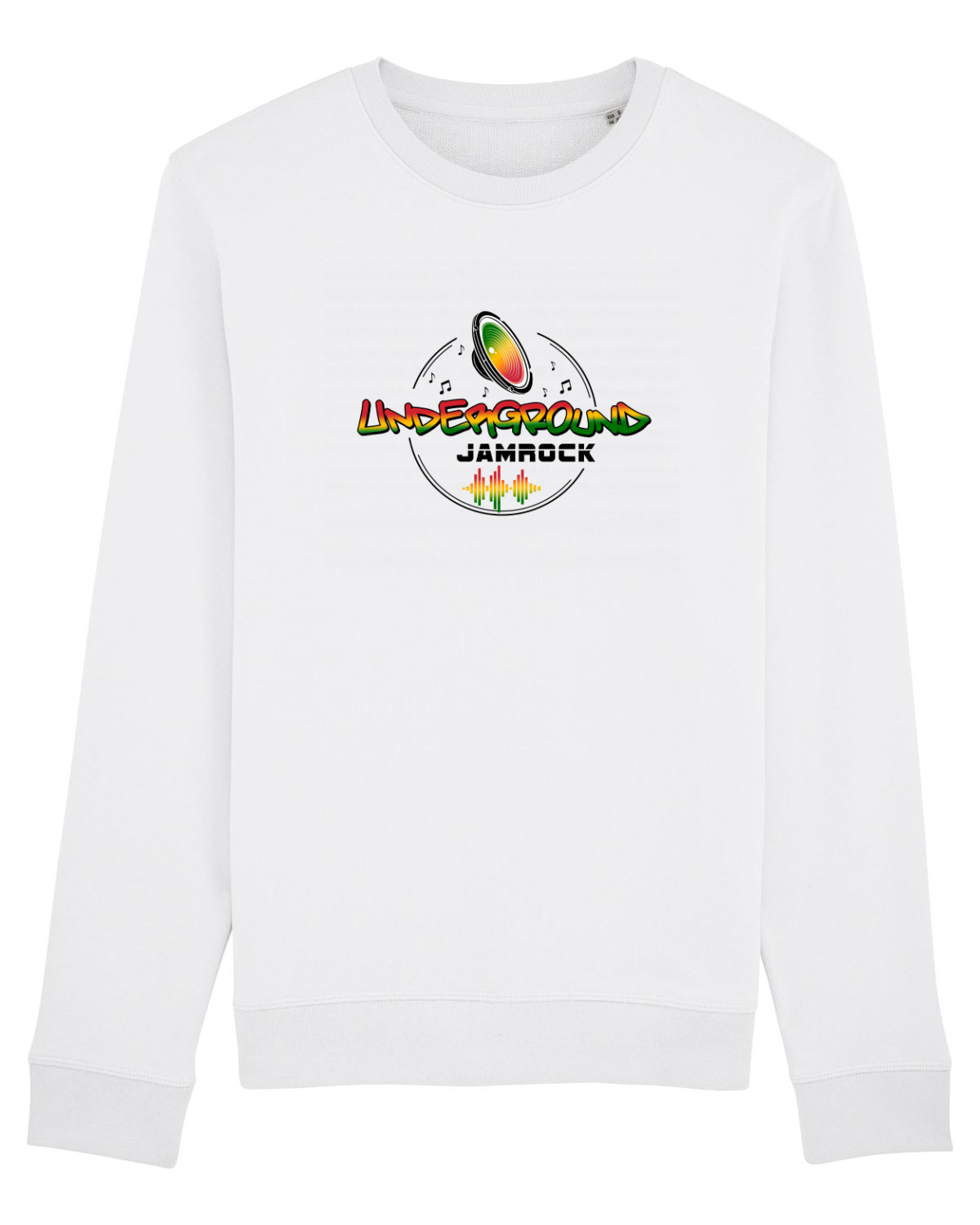 Bluză mânecă lungă Unisex Rise White