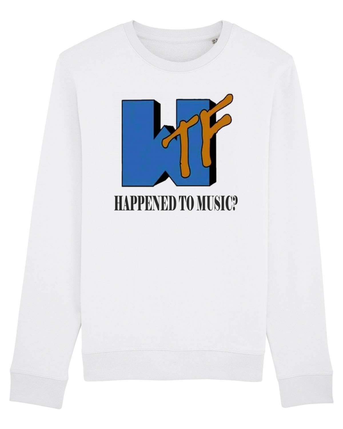 Bluză mânecă lungă Unisex Rise White