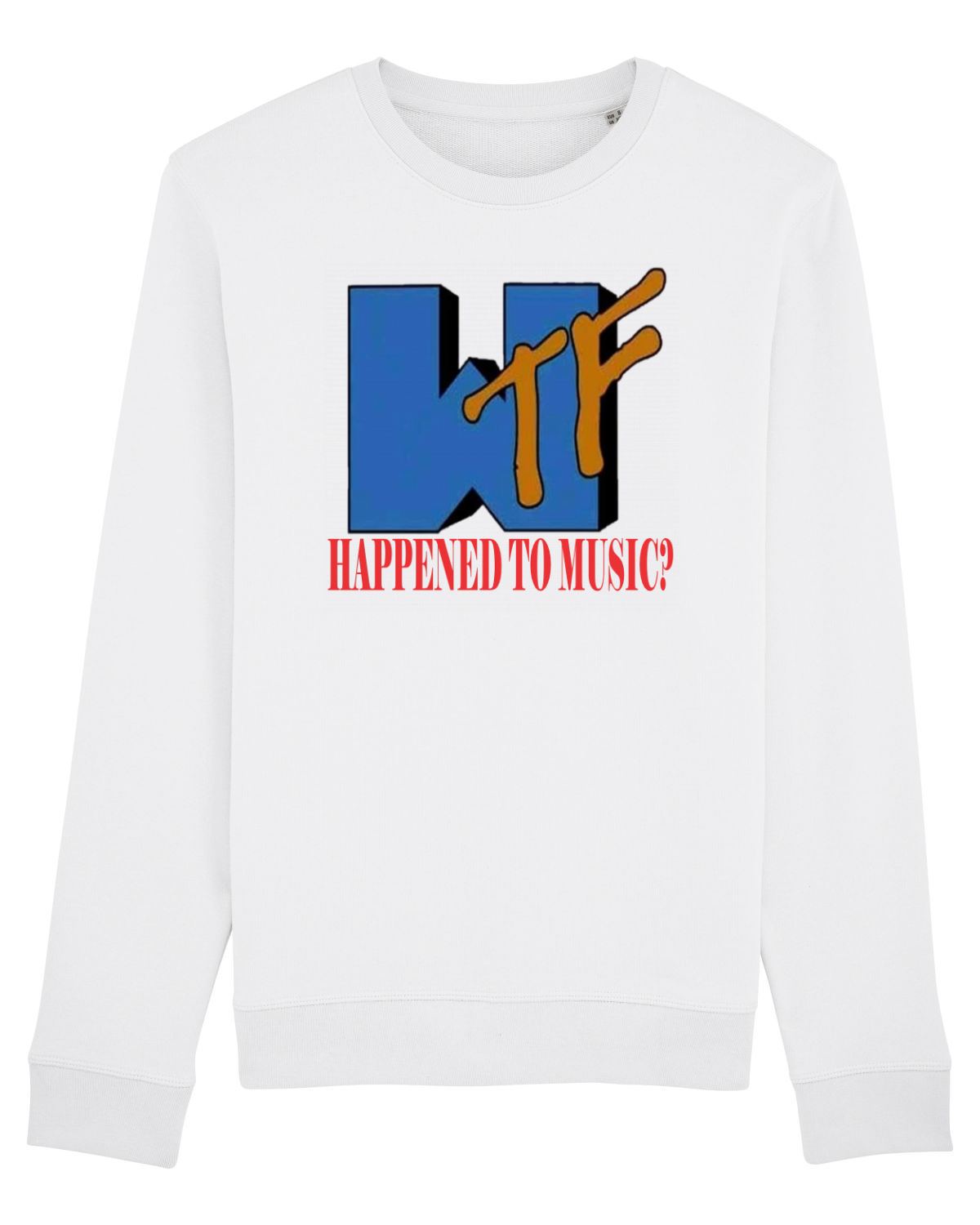 Bluză mânecă lungă Unisex Rise White