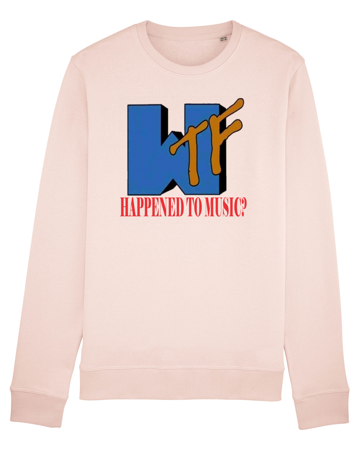 Bluză mânecă lungă Unisex Rise Candy Pink