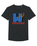 WTF happened v2 Tricou mânecă scurtă guler larg Bărbat Skater