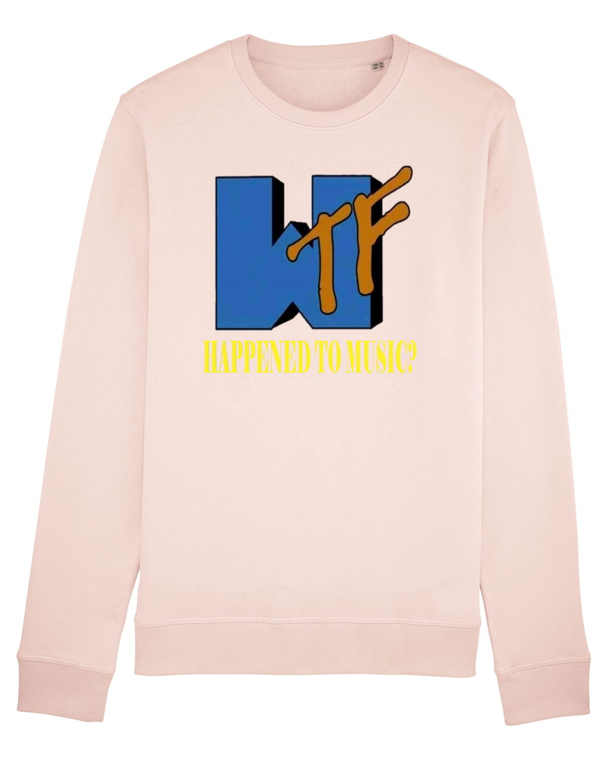 Bluză mânecă lungă Unisex Rise Candy Pink