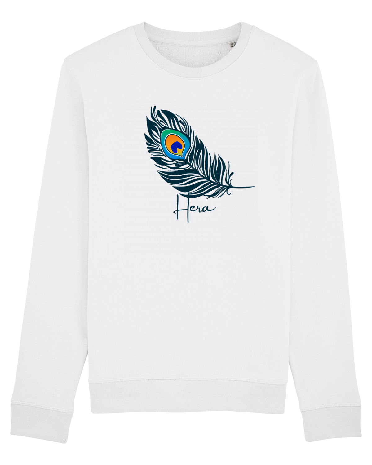 Bluză mânecă lungă Unisex Rise White
