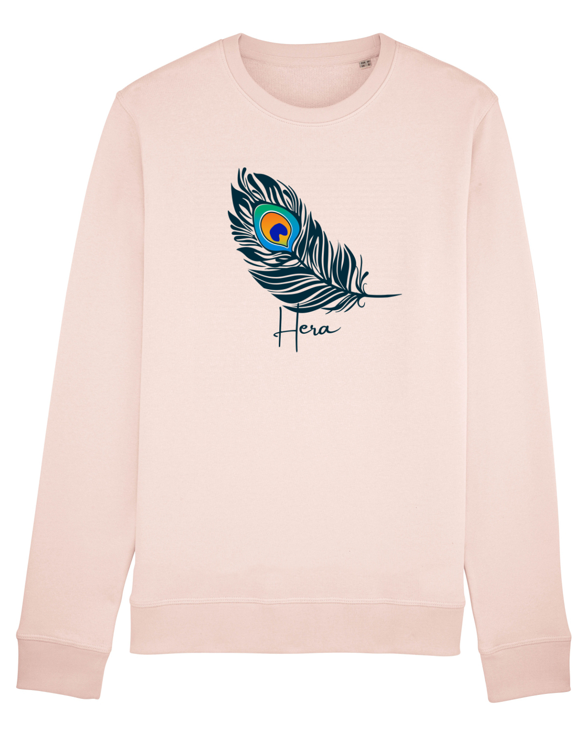 Bluză mânecă lungă Unisex Rise Candy Pink