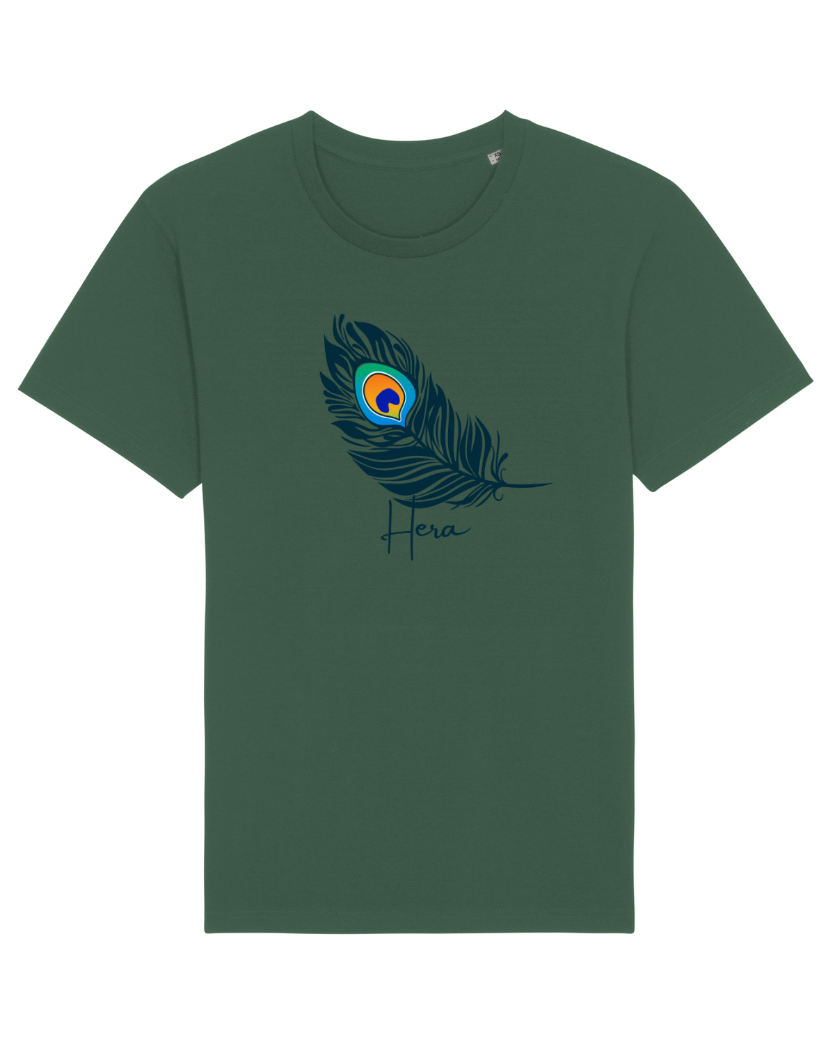 Tricou mânecă scurtă Unisex Rocker Bottle Green