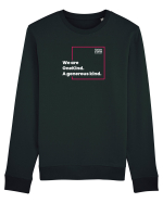 We are OneKind. A generous kind, Bluză mânecă lungă Unisex Rise