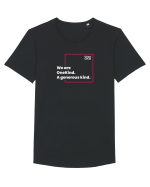 We are OneKind. A generous kind, Tricou mânecă scurtă guler larg Bărbat Skater
