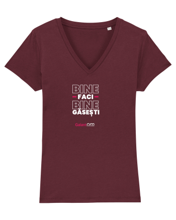 Bine faci Bine gasesti Burgundy
