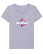 Cautand binele altora il gasim pe al nostru Tricou mânecă scurtă guler larg fitted Damă Expresser