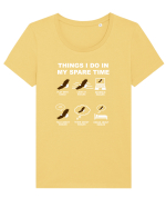 EAGLE Tricou mânecă scurtă guler larg fitted Damă Expresser
