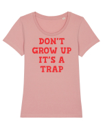 Don Tricou mânecă scurtă guler larg fitted Damă Expresser