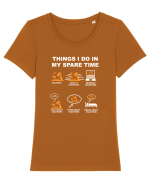 VACATION Tricou mânecă scurtă guler larg fitted Damă Expresser
