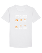 VACATION Tricou mânecă scurtă guler larg Bărbat Skater