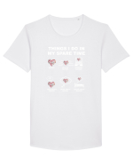 BAKING Tricou mânecă scurtă guler larg Bărbat Skater