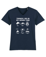 PIANO Tricou mânecă scurtă guler V Bărbat Presenter