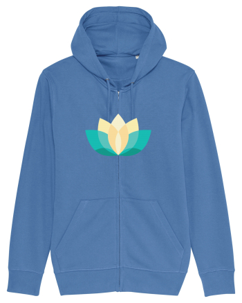 Yoga Lotus  Bright Blue