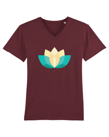 Yoga Lotus  Burgundy