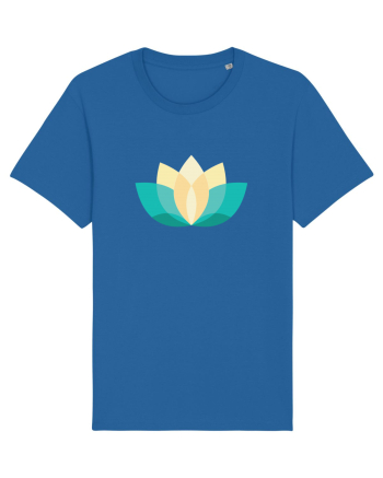 Yoga Lotus  Royal Blue