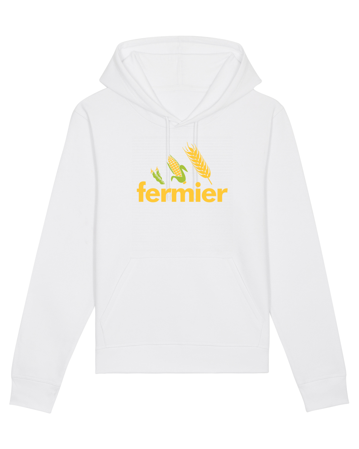 Hanorac Unisex Drummer White