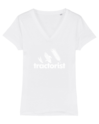 Tractorist White