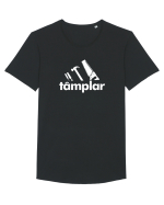 Tamplar Tricou mânecă scurtă guler larg Bărbat Skater