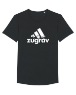 Zugrav Tricou mânecă scurtă guler larg Bărbat Skater