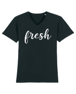 Fresh Tricou mânecă scurtă guler V Bărbat Presenter