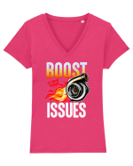 Boost Issues Tricou mânecă scurtă guler V Damă Evoker