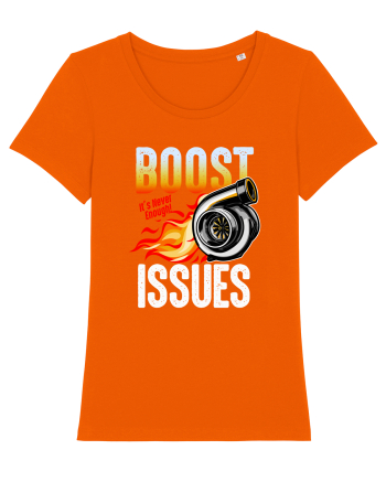 Boost Issues Bright Orange