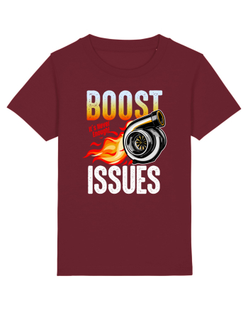 Boost Issues Burgundy