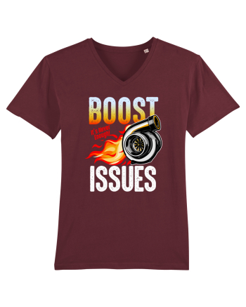 Boost Issues Burgundy