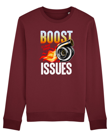 Boost Issues Burgundy