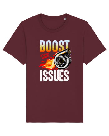 Boost Issues Burgundy