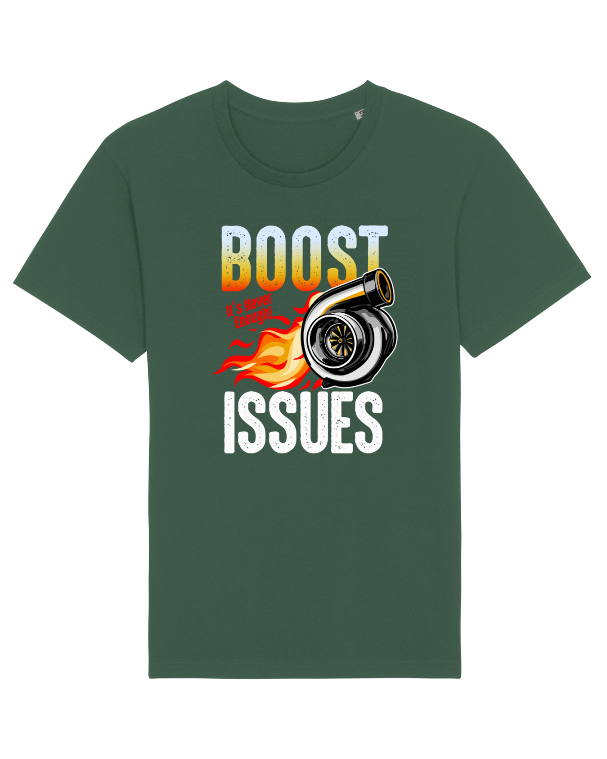 Tricou mânecă scurtă Unisex Rocker Bottle Green