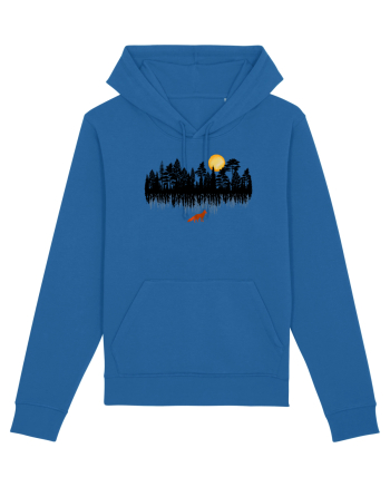 Vulpe in padure Royal Blue