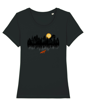 Vulpe in padure Black