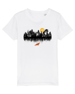 Vulpe in padure Tricou mânecă scurtă  Copii Mini Creator