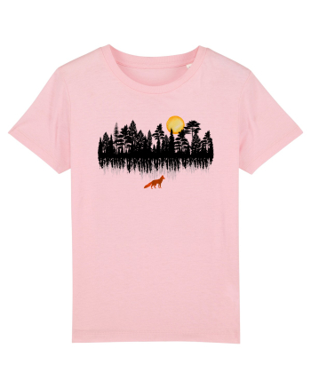 Vulpe in padure Cotton Pink